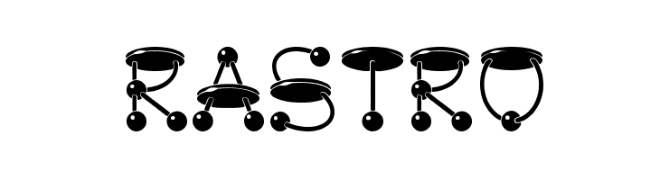 rastro  免费字体下载