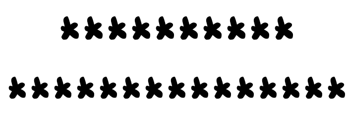rathole. Font OTHER CHARS