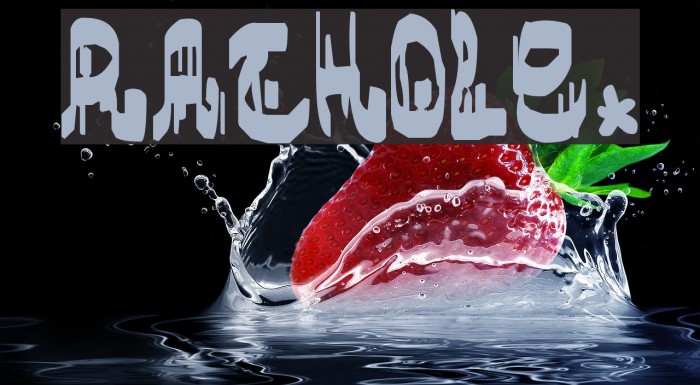 rathole. Font examples