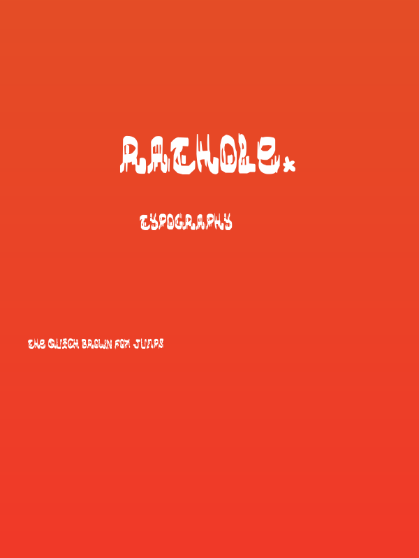 rathole. Poster