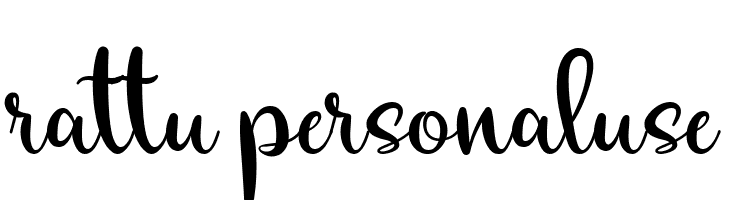 rattu personaluse  Frei Schriftart Herunterladen