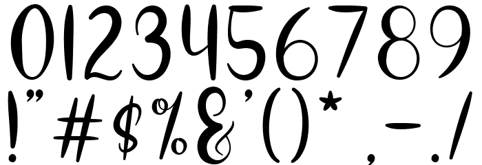 rattu personaluse Font OTHER CHARS