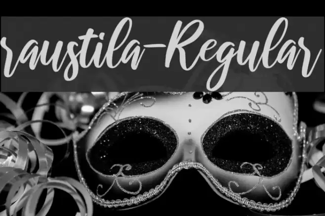 raustila-Regular Font examples