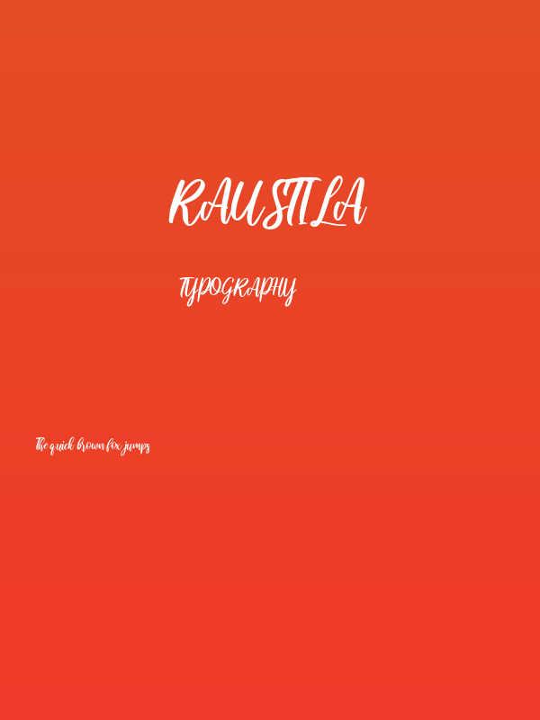 raustila Poster