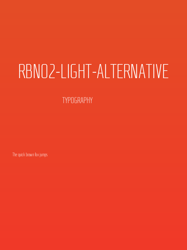 RBNo2-Light-Alternative Poster