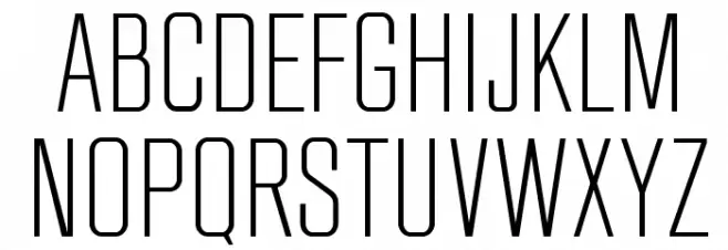 RBNo2-Light Schriftart Groß