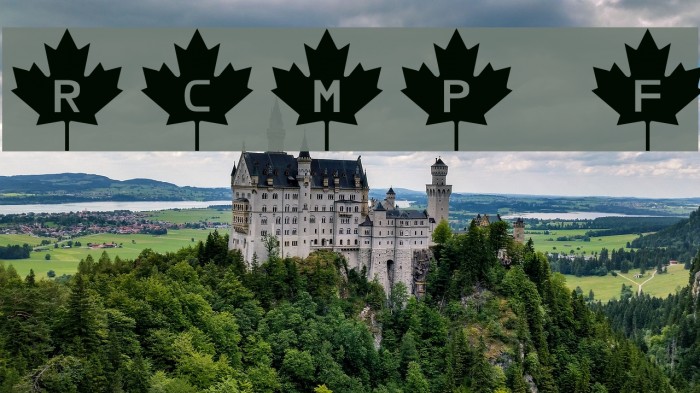 RCMP Font examples
