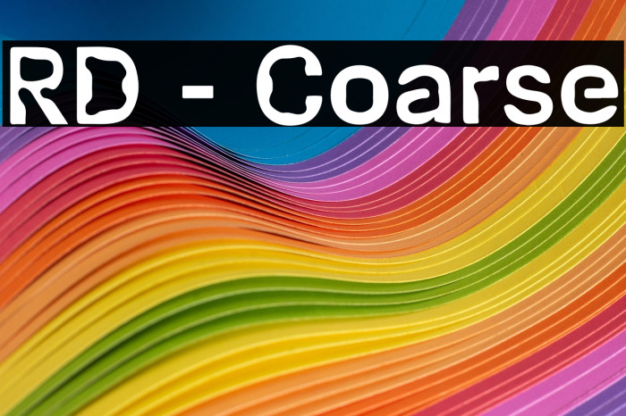 RD - Coarse Example 3