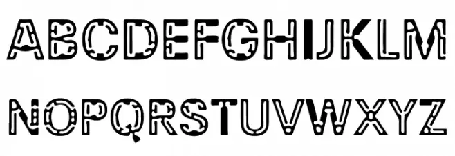RD - Fine Шрифта ВЕРХНИЙ