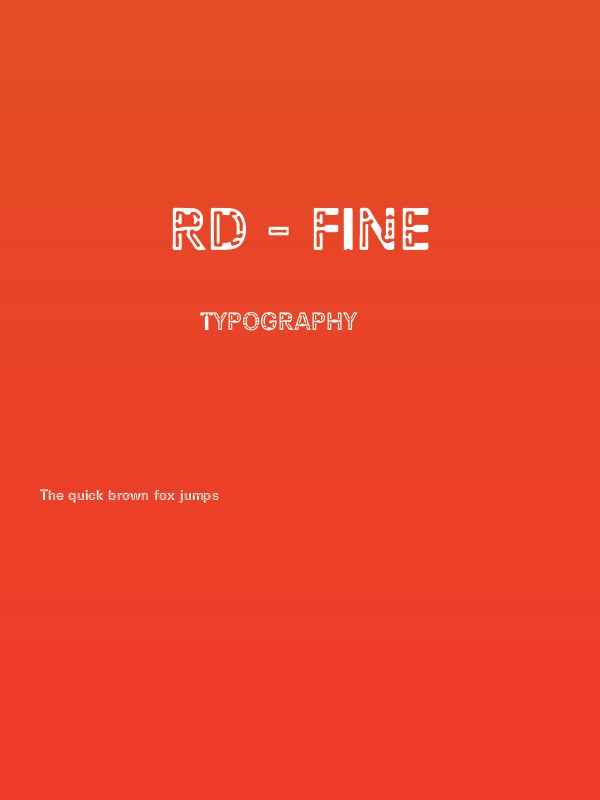 RD - Fine Poster