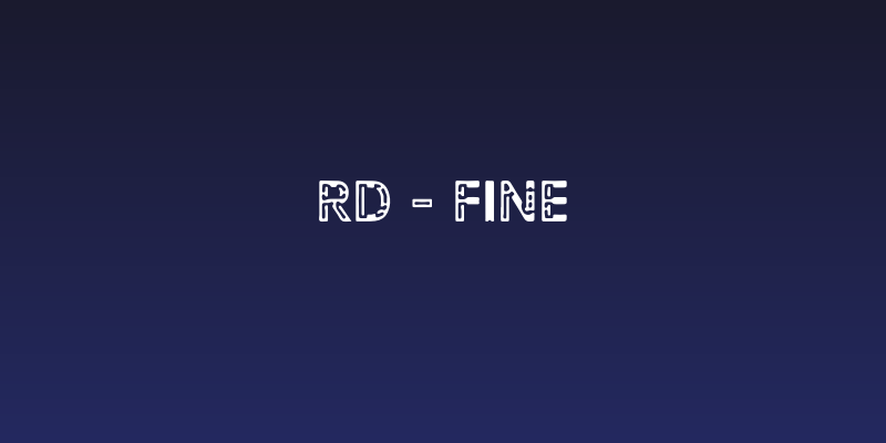 RD - Fine Social Header
