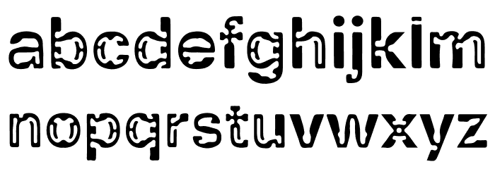 RD - Fine Font LOWERCASE
