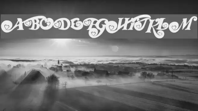 RDHoney Font examples