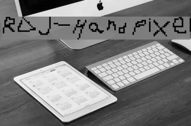 RDJ-Hand Pixel Font examples