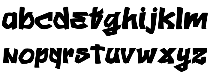 REACH YOU PERSONAL USE Font LOWERCASE