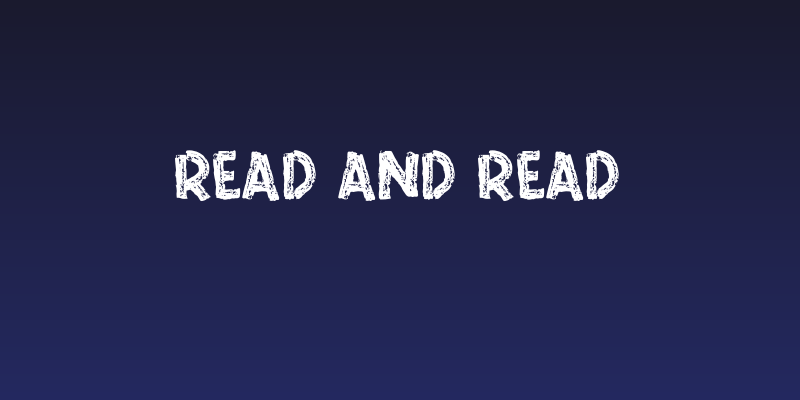 READ AND READ Social Header