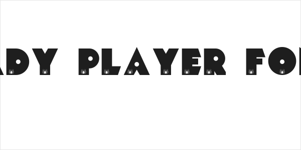READY PLAYER FONTE Logo