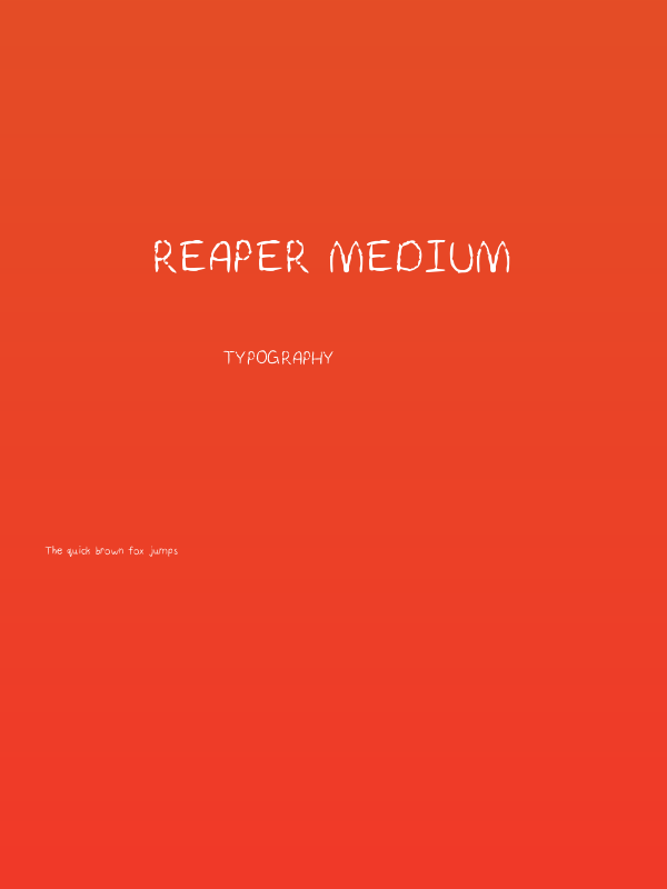 REAPER Medium Poster