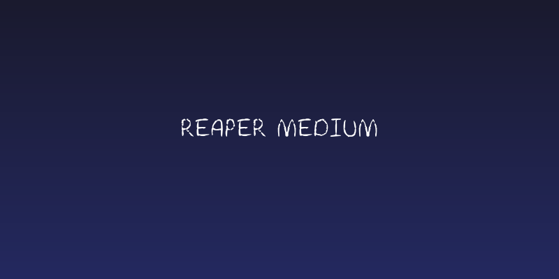REAPER Medium Social Header