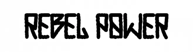 REBEL POWER  Frei Schriftart Herunterladen