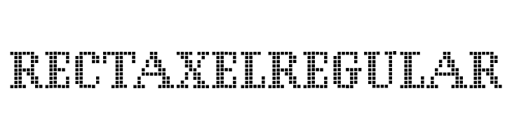 RECTAXELRegular  Fuentes Gratis Descargar