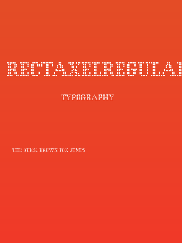 RECTAXELRegular Poster