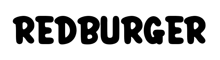 RED BURGER  フリーフォントのダウンロード