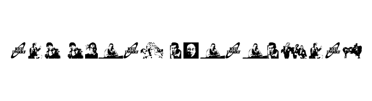 RED DWARF CHARACTERS  Fuentes Gratis Descargar
