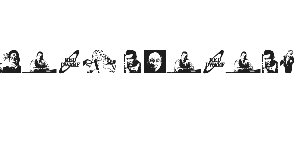 RED DWARF CHARACTERS Logo