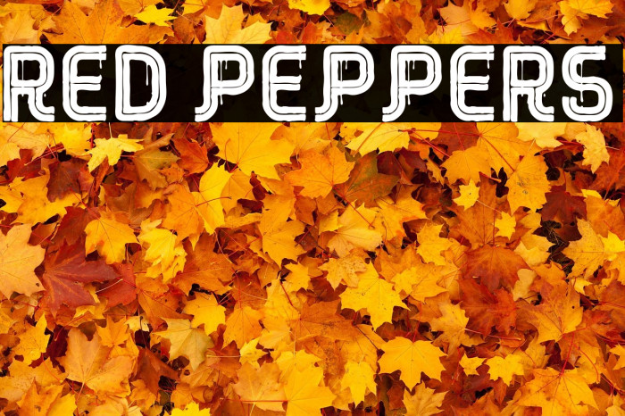 RED Peppers Example 2
