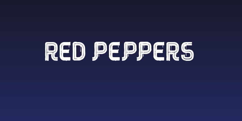 RED Peppers Social Header