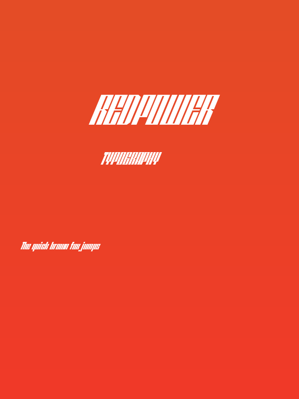 REDPOWER Poster