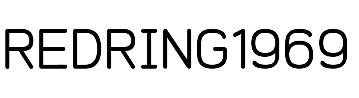 REDRING 1969  Free Fonts Download