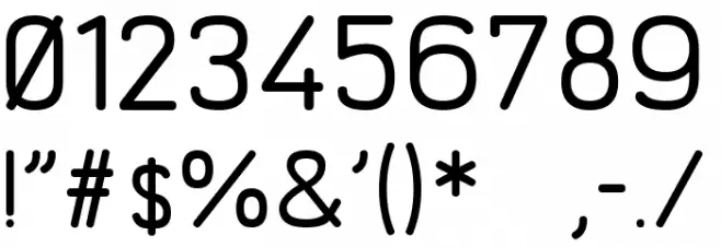 REDRING 1969 Font OTHER CHARS