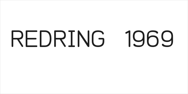 REDRING 1969 Logo