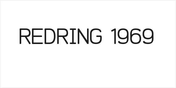 REDRING 1969 Logo