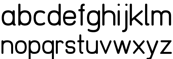 REDRING 1969 Font LOWERCASE