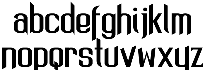 REFORMA Font LOWERCASE