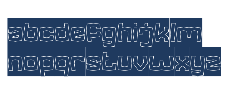 REGGAE BASS Lowercase