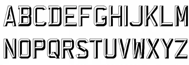 REGISTRATION PLATE UK Шрифта строчной