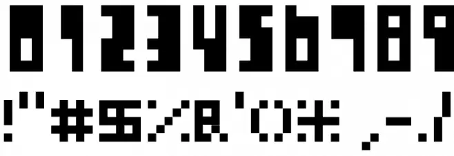 REGO Font OTHER CHARS