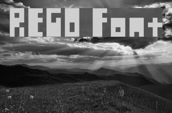 REGO Font examples