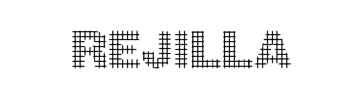 REJILLA  Frei Schriftart Herunterladen