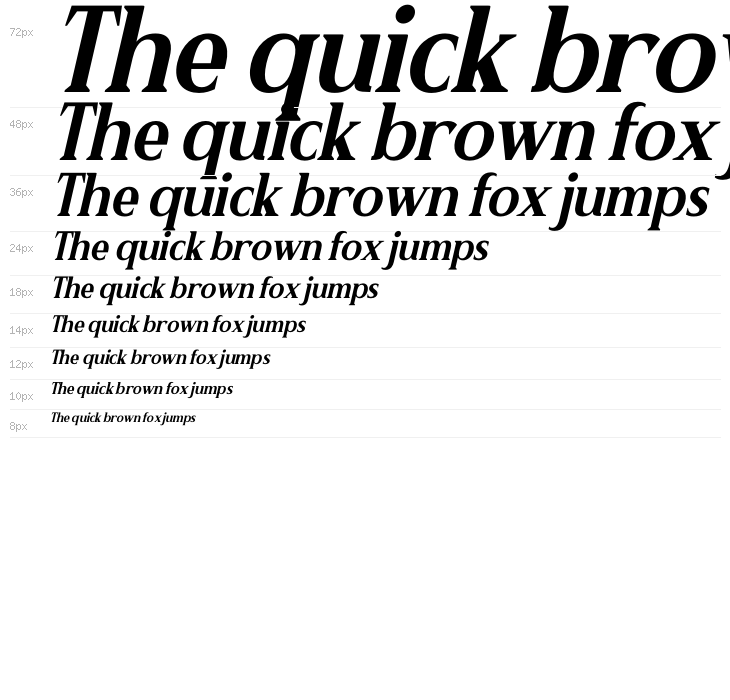 RELLIALE Italic Waterfall