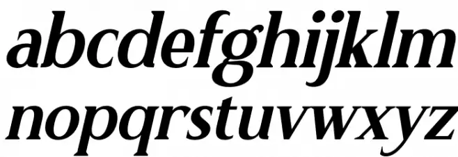 RELLIALE Italic फ़ॉन्ट लोअरकेस