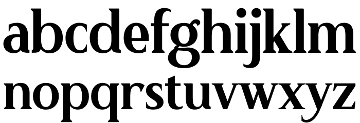 RELLIALE Font LOWERCASE