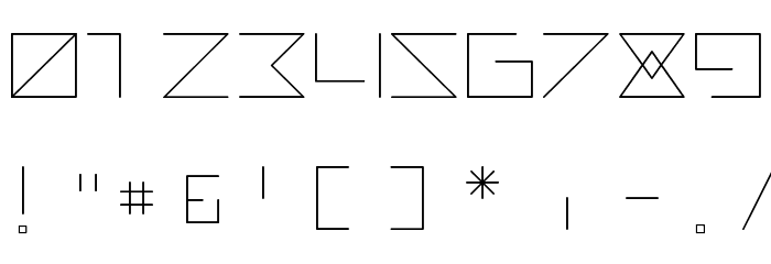 REMARKABLE Font OTHER CHARS