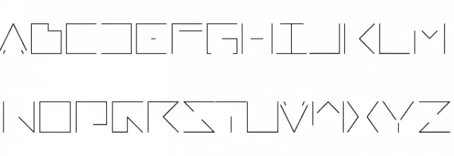 REMARKABLE フォント 大文字