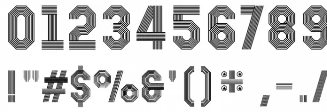 REMPONK Font OTHER CHARS