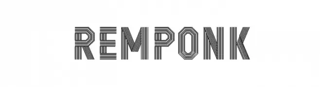 REMPONK  免费字体下载